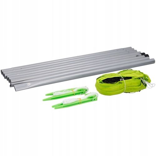 SIATKA do SIATKÓWKI BADMINTONA zestaw do gry plażowej słupki DUNLOP na Arena.pl