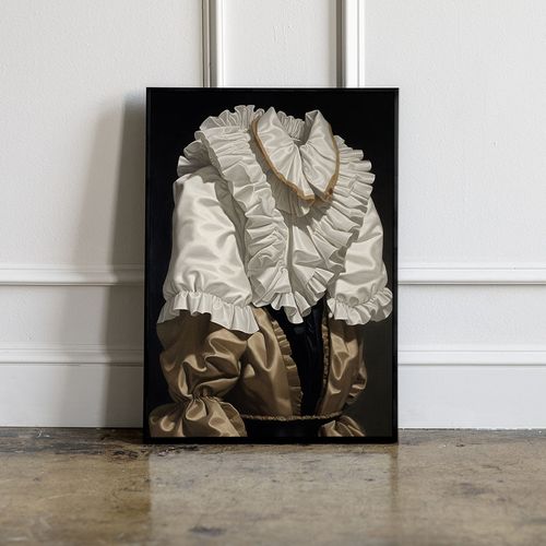 Plakat portret nowoczesny obraz 50x70 cm w czarnej ramie na Arena.pl