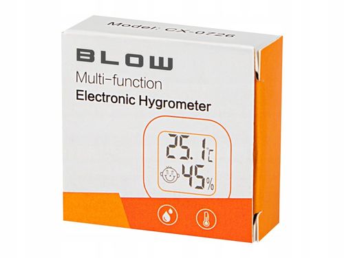 4x MINI STACJA POGODY TERMOMETR POKOJOWY HIGROMETR CYFROWY WYŚWIETLACZ na Arena.pl