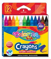 Kredki Woskowe 12-Kol Colorino Patio A"12