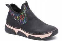 Botki Rieker 45957-00 Czarne Rozmiar 38