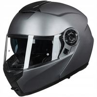ILM ECE22.06 kask motocyklowy, składany kask na całą twarz, podwójny wizjer