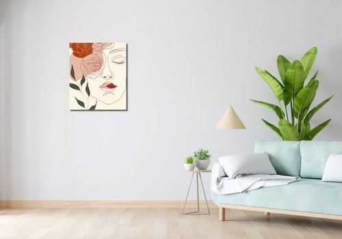 Obraz 50x60cm Beż i Twarz na Arena.pl