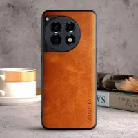 Etui AIORIA Vintage LEATHER do OnePlus 12R / Ace 3 pomarańczowy