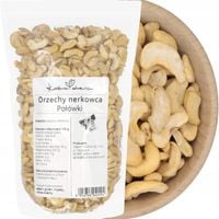 ORZECHY NERKOWCA POŁÓWKI 500g NERKOWCE NERKOWIEC ŚWIEŻE | KUCHNIA