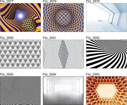FOTOTAPETA ABSTRAKCJA TUNEL DZIURY KOŁA 260x180 na Arena.pl