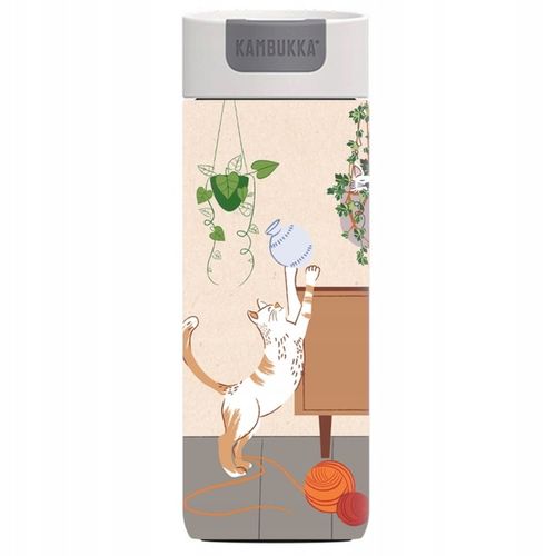 Kubek termiczny Olympus 500ml Cat Astrophe kubek na kawe Kambukka koty na Arena.pl