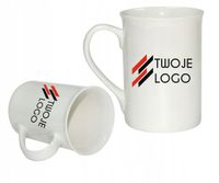 Kubek Porcelanowy twój nadruk LOGO NAPIS gadżet firmowy reklamowy