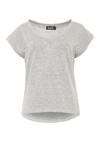 Bluzka basic K103 Szary S/M na Arena.pl