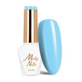 Lakier hybrydowy LED/UV Gel Polish MollyNails Yoghurt Nr 124 8g
