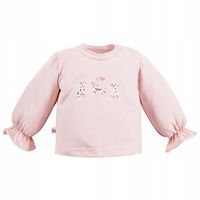 Bluzka dla dziewczynki Dogs & Spots Eevi- różowa