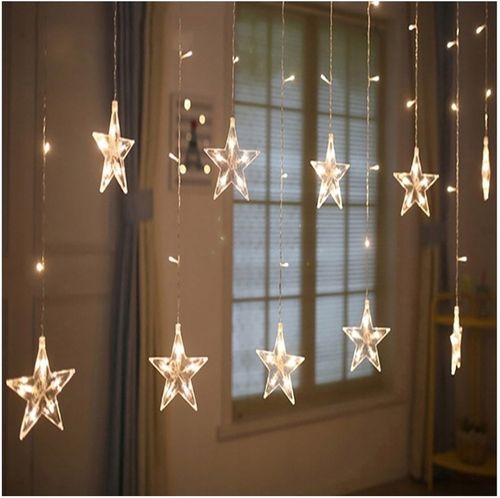 Lampki Choinkowe 108 LED Kurtyna Sople Zewnętrzne 2,5x0,9 Girlanda Świetlna na Arena.pl