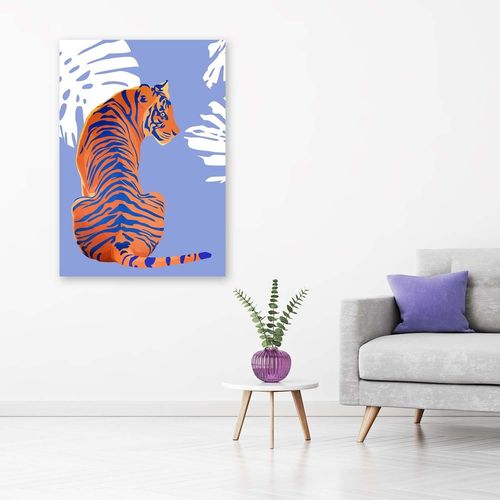 Plakat, Spokojny tygrys 40x60 na Arena.pl