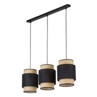 lampa wisząca boho new czarny 5658 tk lighting