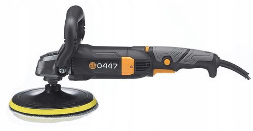 POLERKA SAMOCHODOWA SZLIFIERKA z REGULACJA OBROTÓW 2600W + 4x GĄBKA MP0447 na Arena.pl