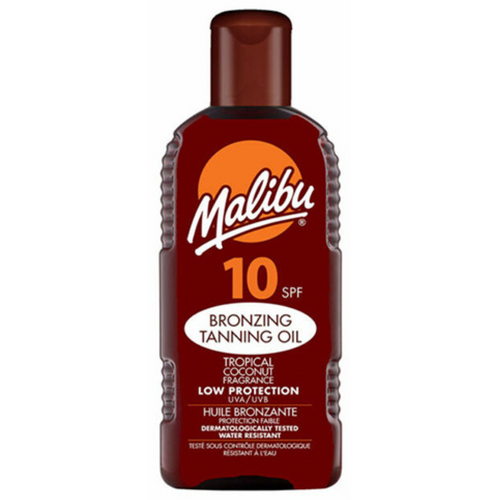 Malibu Olejek Do Opalania SPF10 200ml + W Sprayu Po Opalaniu 200ml na Arena.pl