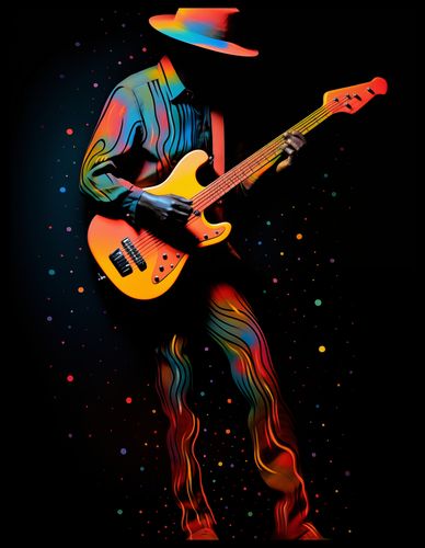 Plakat 50x65cm Barwna Melodia na Arena.pl