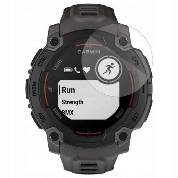 Spacecase Sw Glass 2.5D Garmin Instinct E 45Mm zdjęcie 2