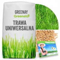 Trawa NASIONA TRAWY świeża ODPORNA trawka UNIWERSALNA samozagęszczająca 5kg