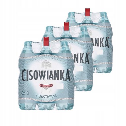 Cisowianka Naturalna woda mineralna niegazowana 1,5 l x 18 sztuk na Arena.pl