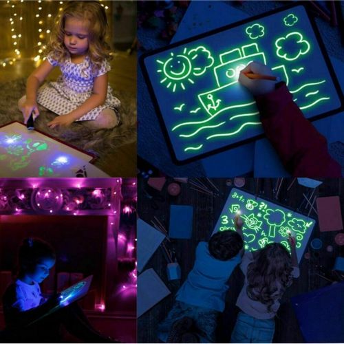 WOOPIE Magiczny Tablet Graficzny do Rysowania Neonowe Kolory na Arena.pl