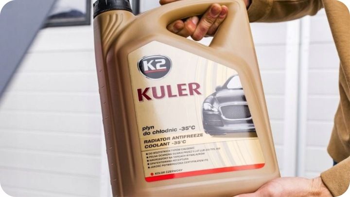 PLYN DO CHLODNIC KULER 5L -35C CZERWONY zdjęcie 8