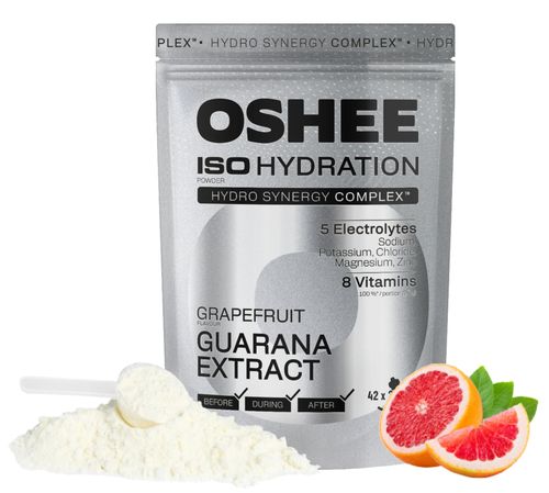 OSHEE ISO Hydration izotonik w proszku grapefruit guarana 1050 g na Arena.pl