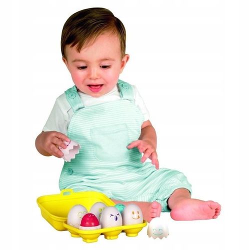 TOMY WESOŁE JAJECZKA JAJKA Z DŹWIĘKIEM sorter dla malucha na Arena.pl