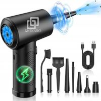 ELEKTRYCZNA DMUCHAWA SPRĘŻONE POWIETRZE KOMPRESOR AIR DUSTER DO KURZU MKR