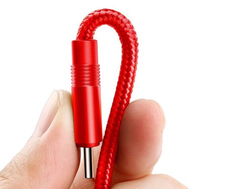 Kabel Baseus 3w1 USB-C Lightning micro USB 3.5A 1.2m Red na Arena.pl
