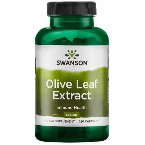 SWANSON Olive leaf Extract 500mg 120 kaps na Arena.pl
