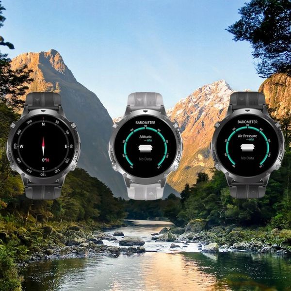 SMARTWATCH męski Rubicon ALWAYS DISPLAY KOMPAS BAROMETR AI zdjęcie 11