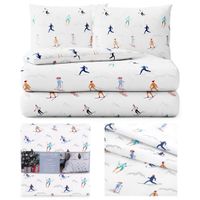 Pościel AmeliaHome SNUGGY ASPEN 200x200+80x802