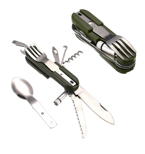 SZTUĆCE TURYSTYCZNE MULTITOOL SCYZORYK OTWIERACZ na Arena.pl