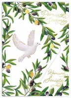 Karnet Koperta A5 Komunia. Oliwki I Gołąb