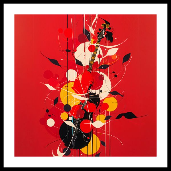 Plakat 40x40cm Melodyjna Barwa zdjęcie 3