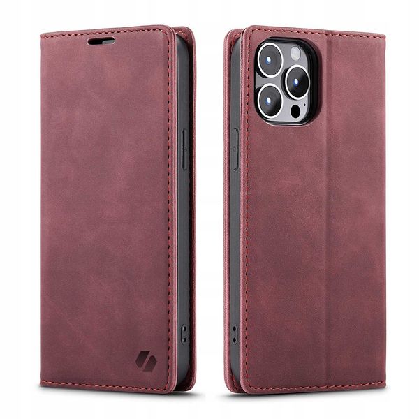 Spacecase Wallet Iphone 15 Pro Red zdjęcie 5