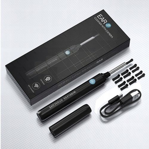 Smart Otoskop Kamera Czyszczenie Uszu Do Usuwania Woskowiny Wosk Wifi na Arena.pl