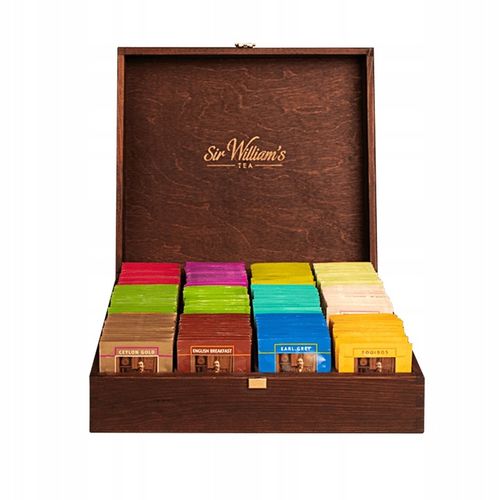 Zestaw Skrzynka Herbat Sir William's Tea 180 szt na Arena.pl