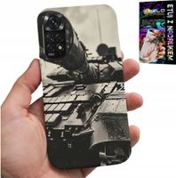 ETUI DO XIAOMI NOTE 11 / 11S - CZOŁG POJAZDY WOJSKOWE MILITARIA + SZKŁO