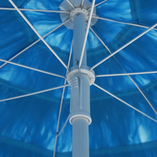 Parasol plażowy, niebieski, 300 cm na Arena.pl