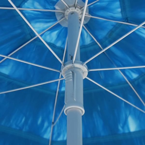 Parasol plażowy, niebieski, 300 cm zdjęcie 2