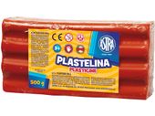 plastelina 500g astra - czerwona