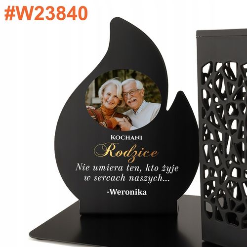 Znicz Solarny na Grób Mamy Taty Dekoracja z Dedykacją Wszystkich Świętych na Arena.pl