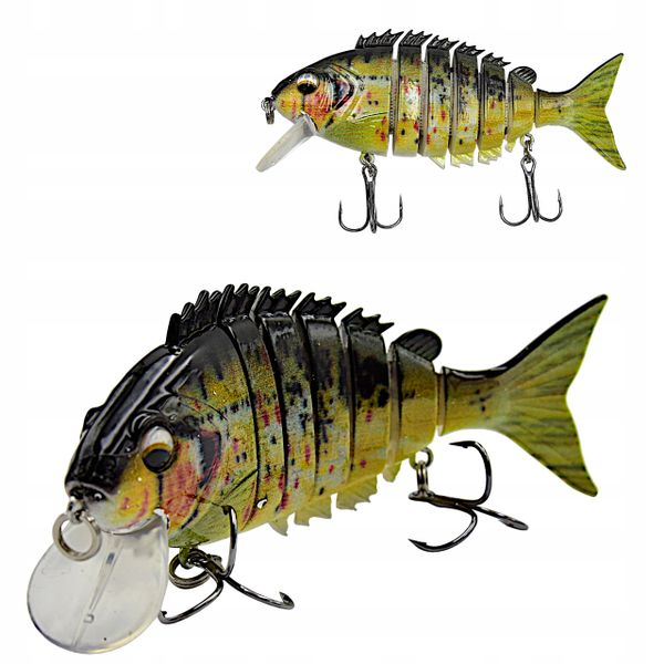 WOBLER na Szczupaka łamany tonący 10,5 cm 23 g zdjęcie 6