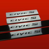 Listwa progowa HONDA CIVIC MK9 CIVIC SI Stal nierdzewna 304 połysk 4szt