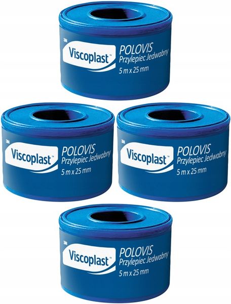 Polovis Jedwabny Plaster Na Rolce 5mx25mm zdjęcie 1