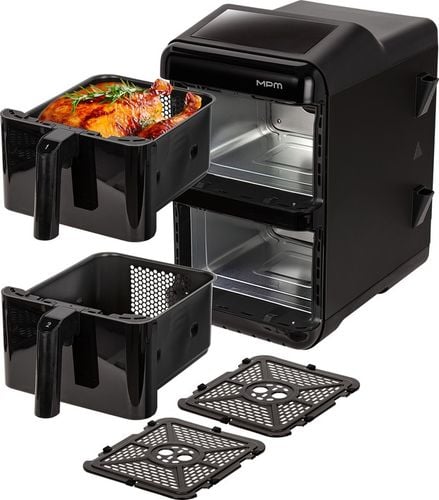 Frytkownica beztłuszczowa air fryer duża podwójna 12l MPM MFR-13 na Arena.pl