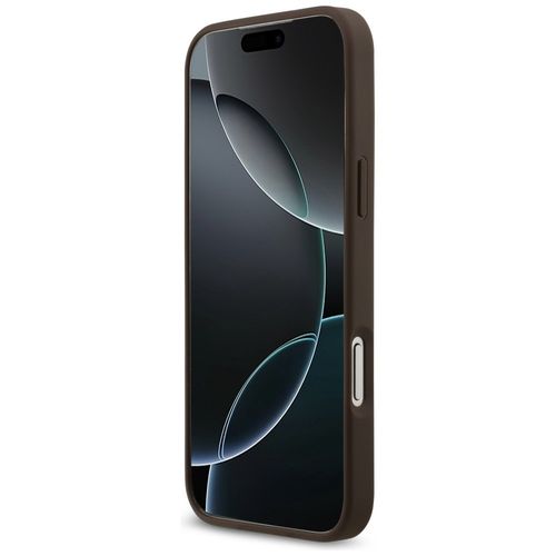 Etui Guess 4G Circle Classic Logo MagSafe do iPhone 17 Pro Max brązowy na Arena.pl
