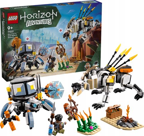 77037 - lego pozostałe serie - aloy i varl kontra krabołaz i piłoząb na Arena.pl